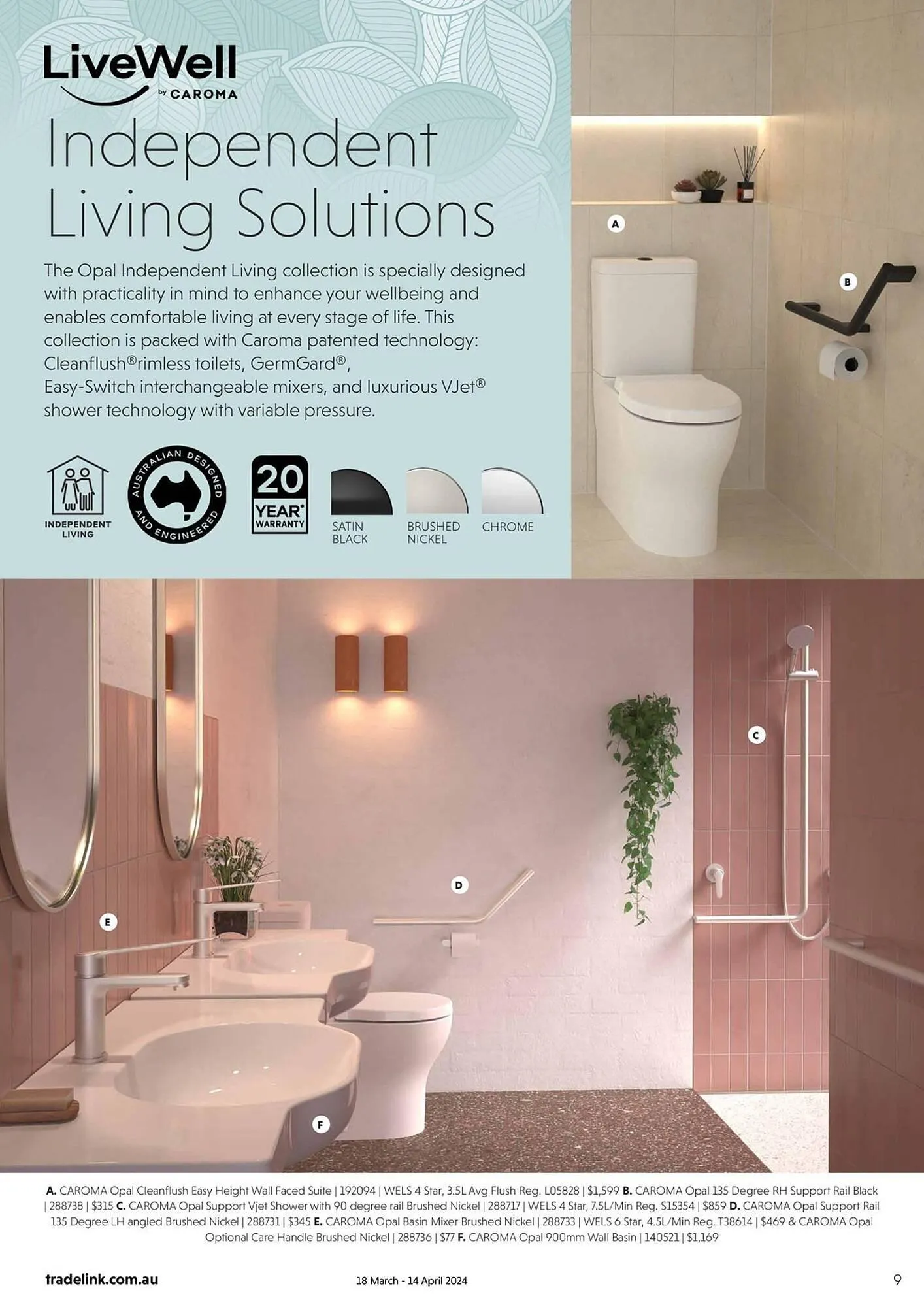 Tradelink catalogue - Catalogue valid from 19 March to 14 April 2024 - page 9