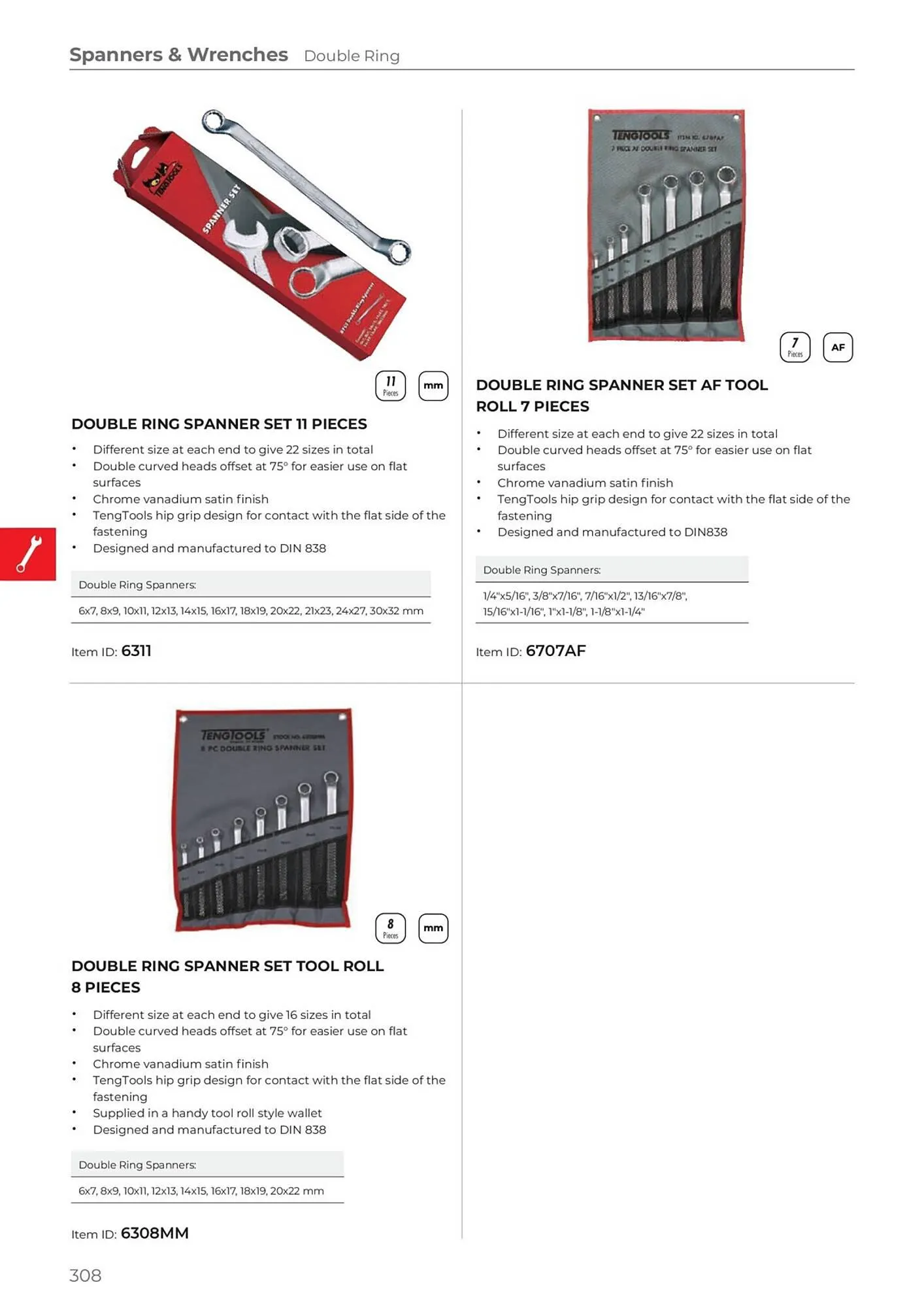 Teng Tools catalogue - Catalogue valid from 24 April to 31 December 2024 - page 309