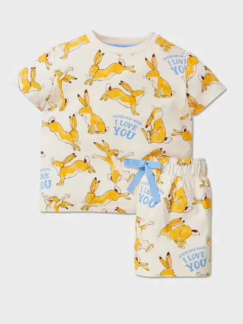 Jnr Boys 'Guess How Much I Love You' Short Pj Set