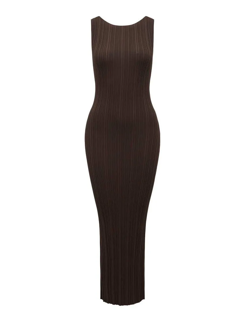 Evie Rib Knit Dress