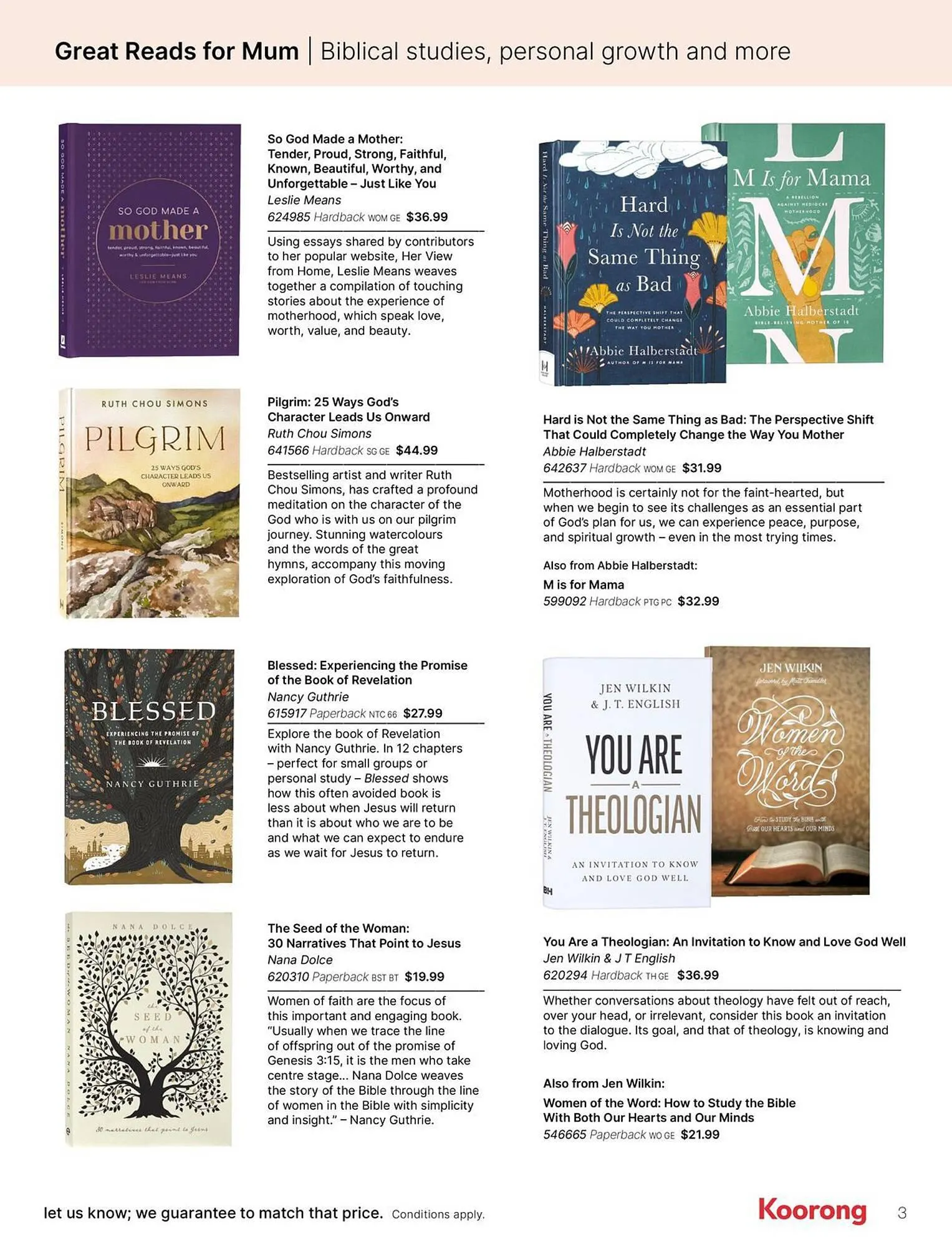 Koorong catalogue - Catalogue valid from 2 April to 12 May 2024 - page 3