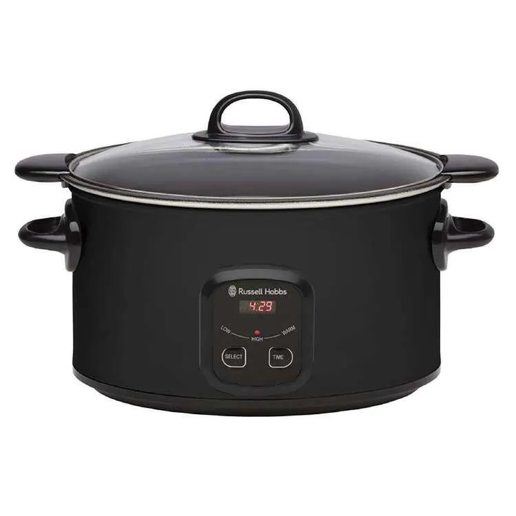 Russell Hobbs Searing Slow Cooker Black 6 L