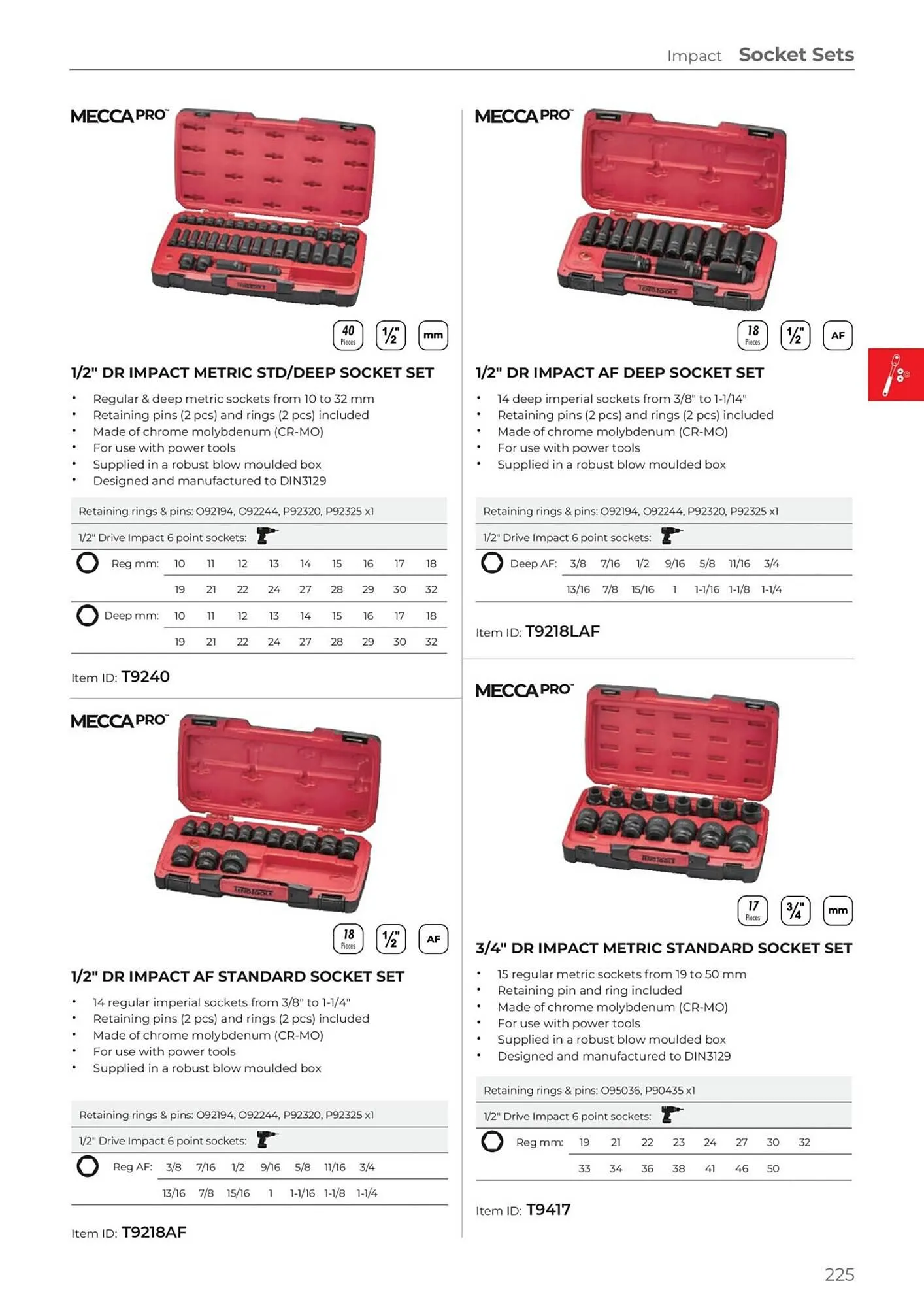 Teng Tools catalogue - Catalogue valid from 24 April to 31 December 2024 - page 226