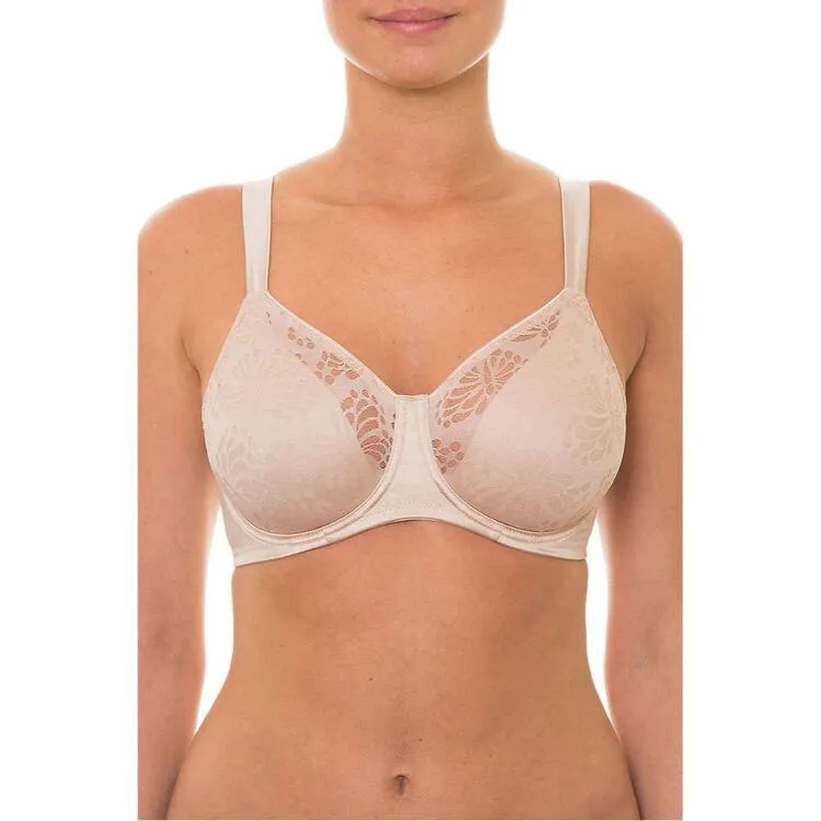 Triumph Women's Lacy Minimizer Bra Beige