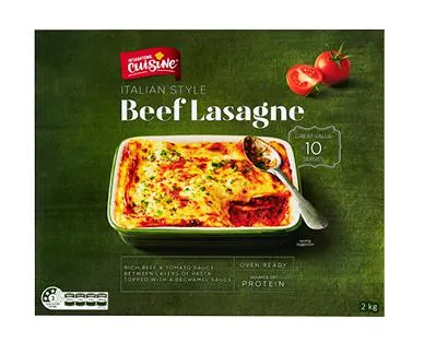 International Cuisine Beef Lasagne 2kg