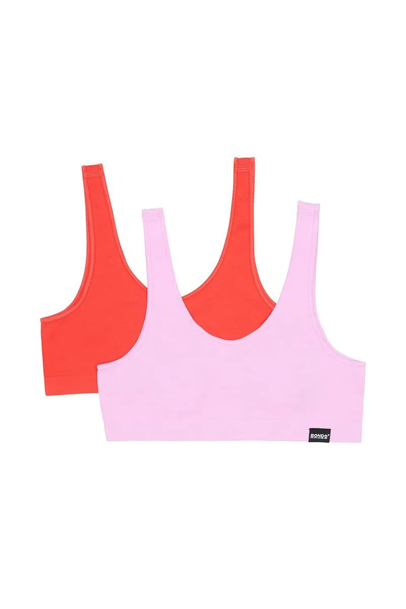 Girls Match Its Crop 2 Pack