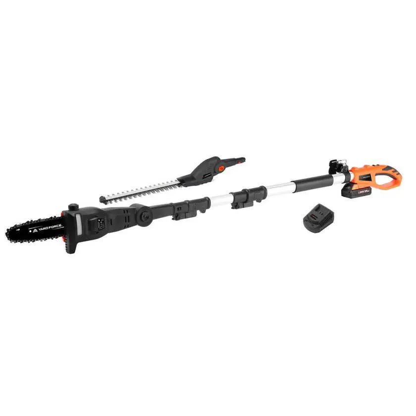 Yard Force 24V Pruner Pole & Hedger Kit