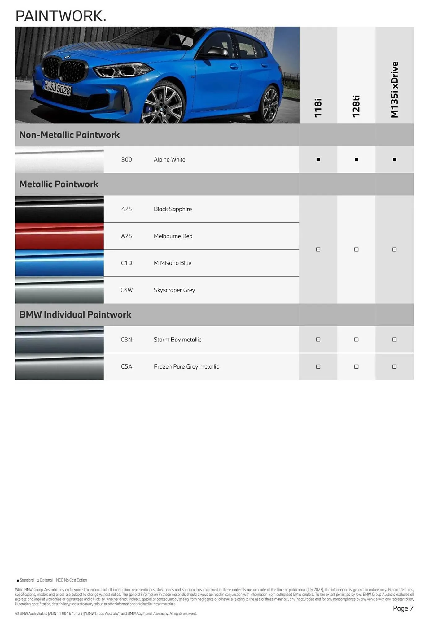 BMW catalogue - Catalogue valid from 24 October to 31 July 2024 - page 7