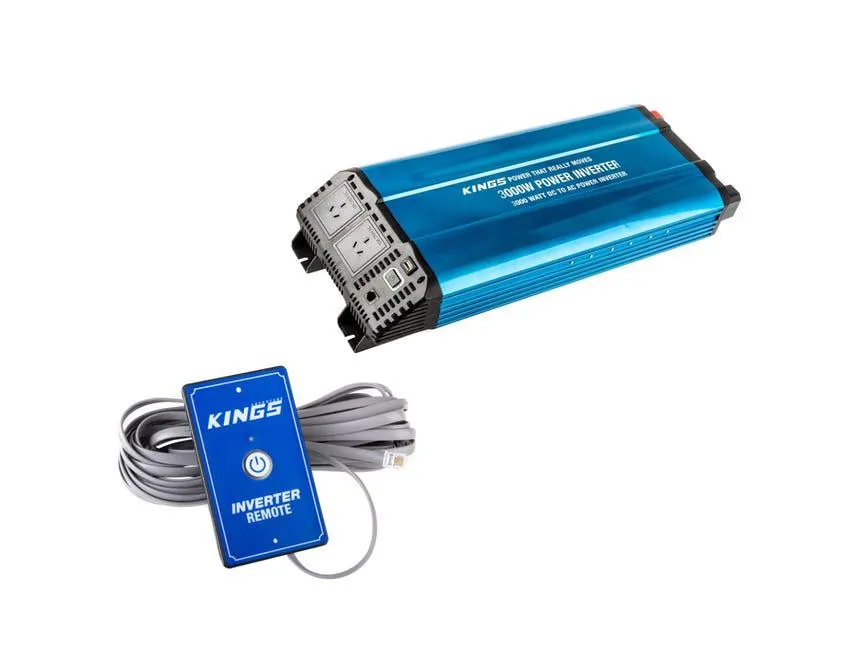 3000W Pure Sine Wave Inverter with Remote Switch