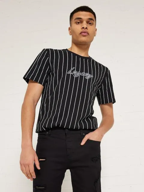 Vstripe Embroidered Legacy Tee