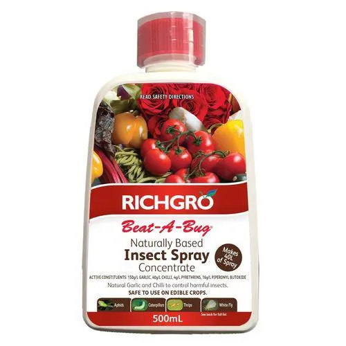 Richgro 500ml Beat A Bug Naturally Based Insecticide Spray Concentrate