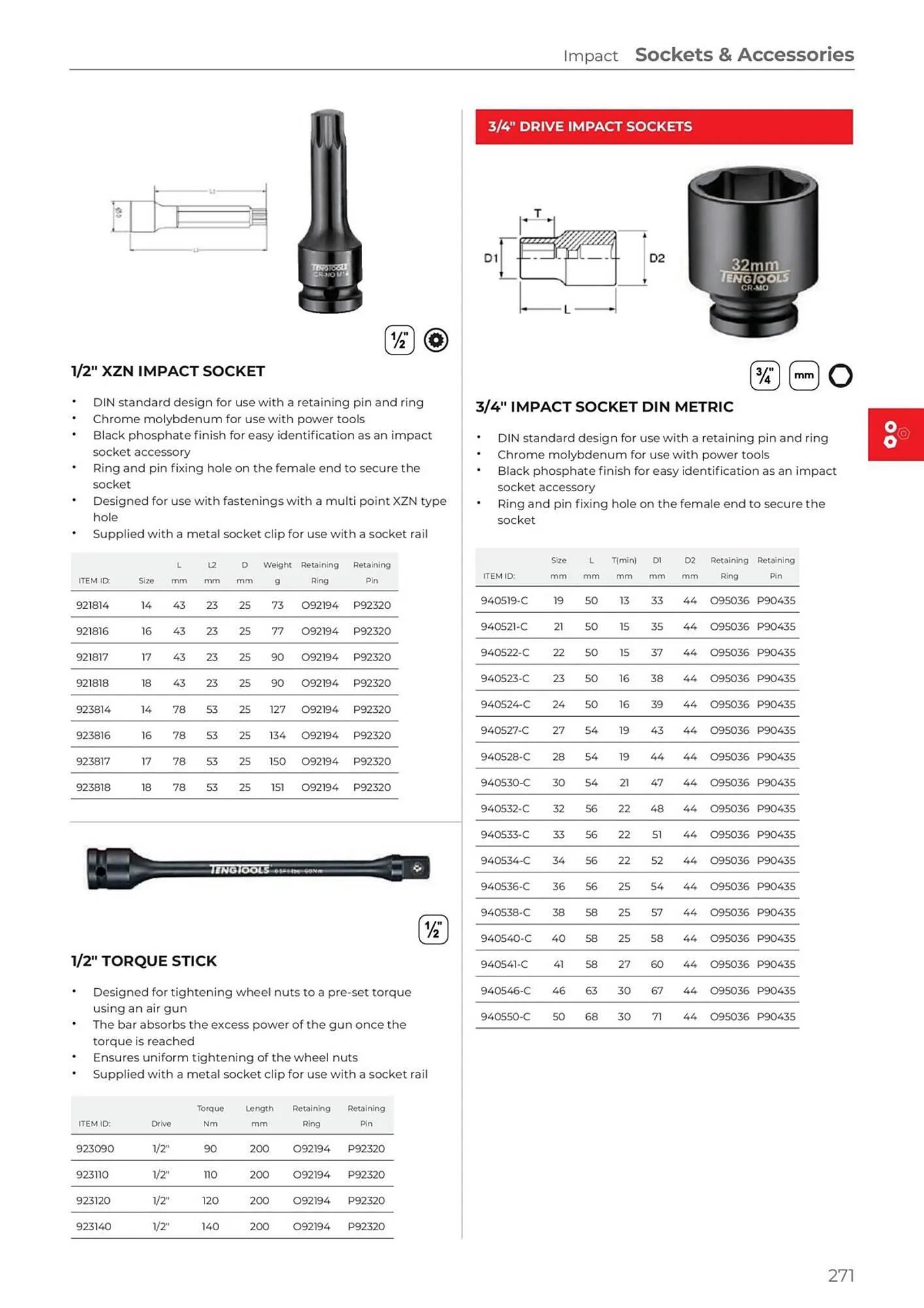 Teng Tools catalogue - Catalogue valid from 24 April to 31 December 2024 - page 272