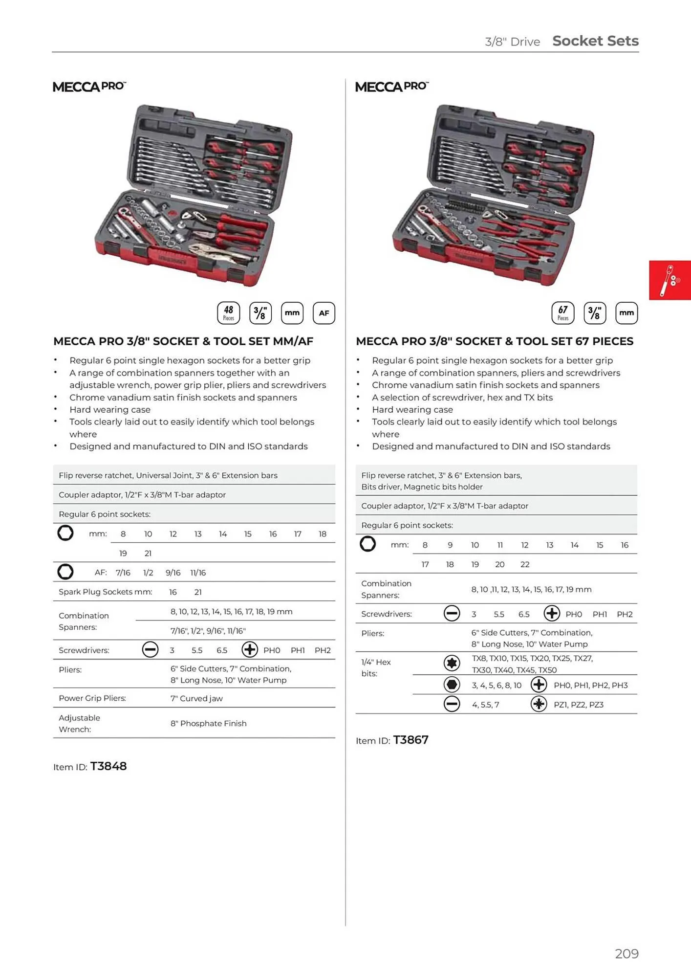 Teng Tools catalogue - Catalogue valid from 24 April to 31 December 2024 - page 210