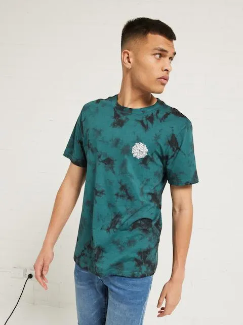 Tye Dye Slogan Yeah Nah Tee