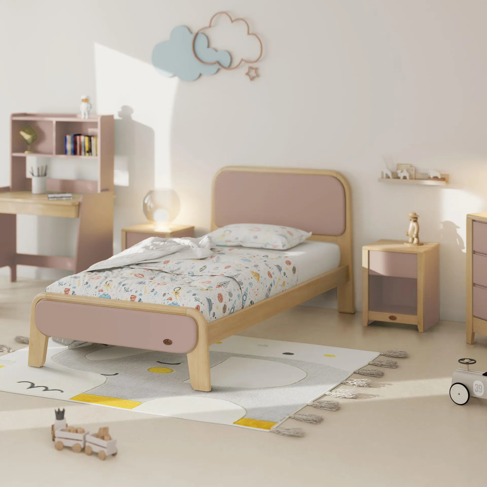 Boori Altona Bed, Cherry & Almond