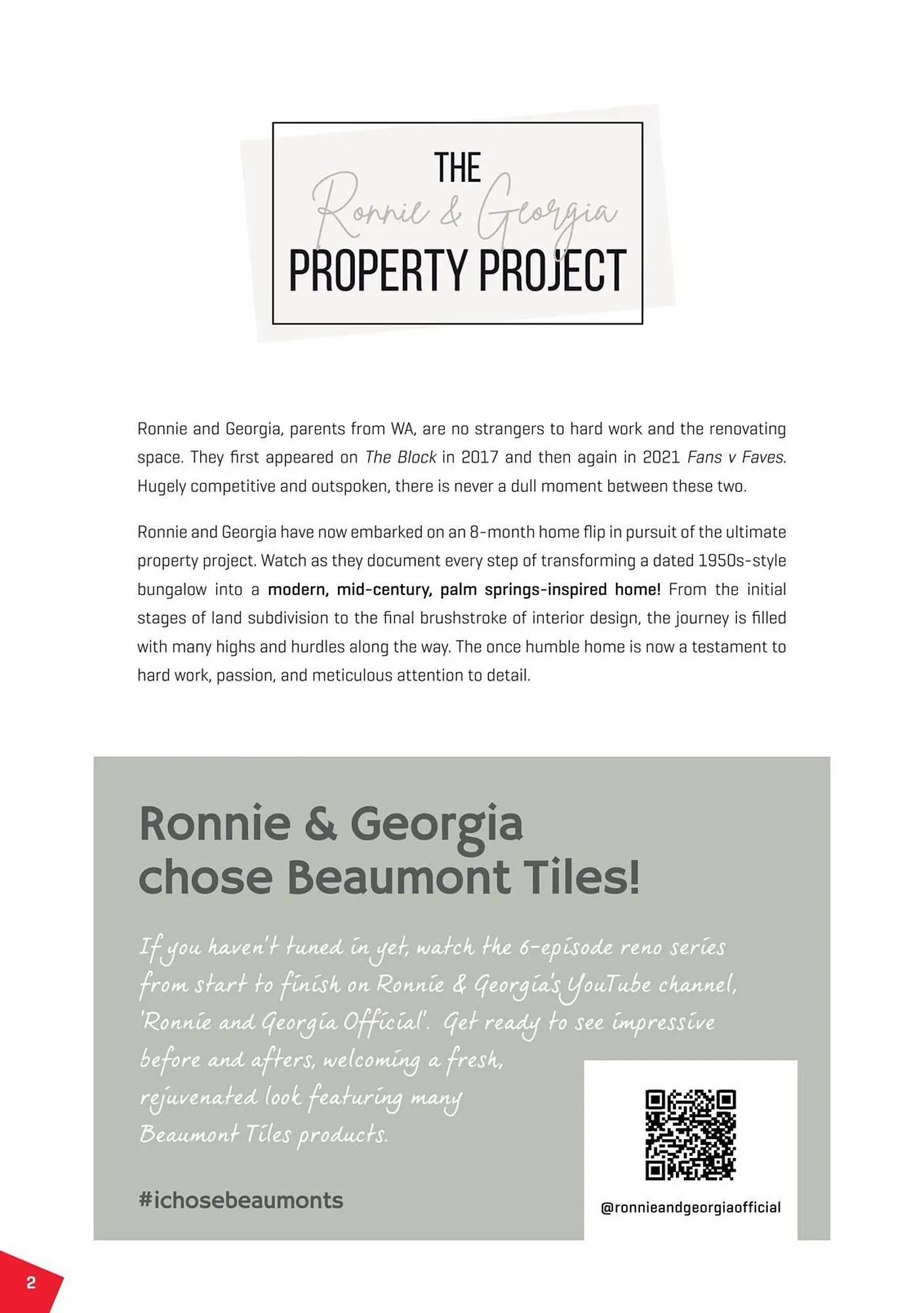 Beaumont Tiles catalogue - Catalogue valid from 8 April to 8 May 2024 - page 2