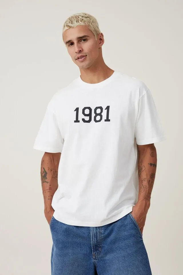 Loose Fit College T-Shirt