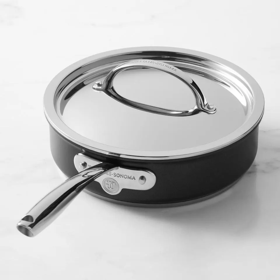 Williams Sonoma Thermo-Clad™ Induction Non-Stick Saute Pan, 2.8 L