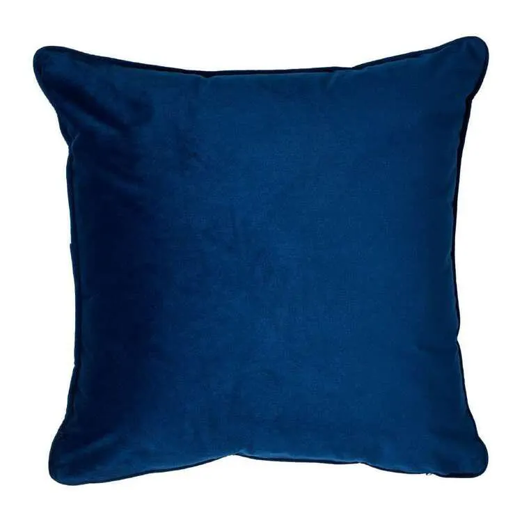 KOO Maddie Velvet Cushion Navy 50 x 50 cm
