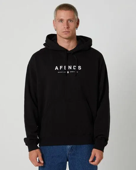 Thrown Out Recycled Pull On Hood