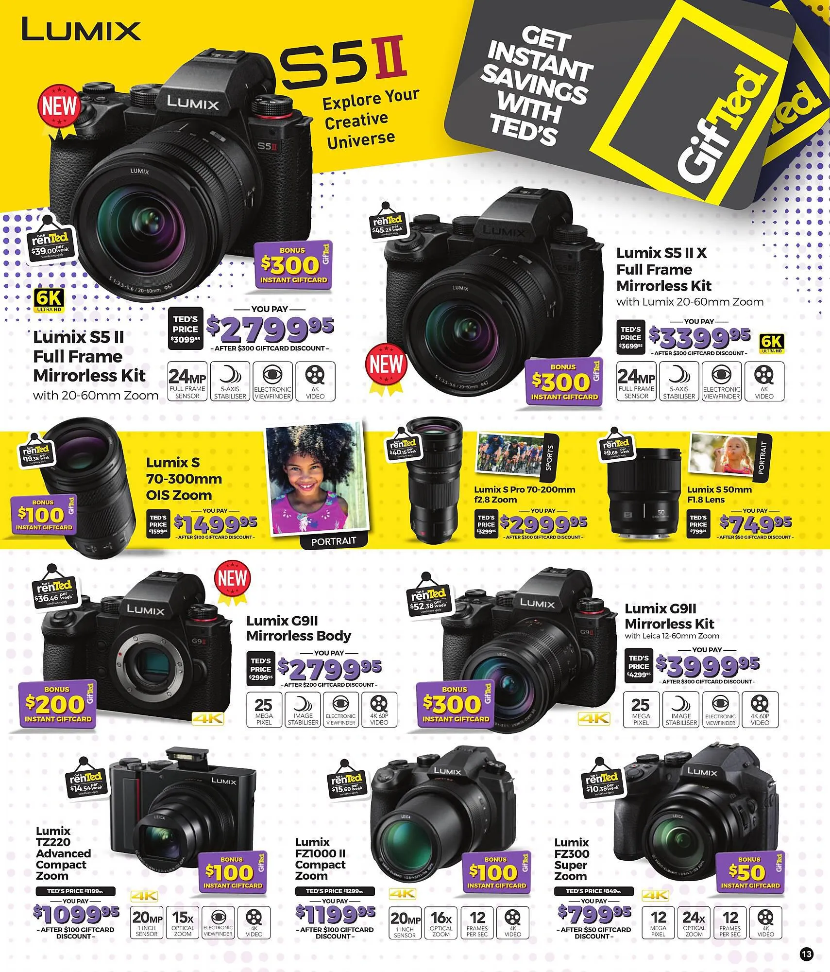 Teds Cameras catalogue - Catalogue valid from 1 April to 30 April 2024 - page 13