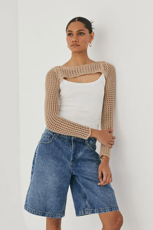 Dani Open Micro Knit
