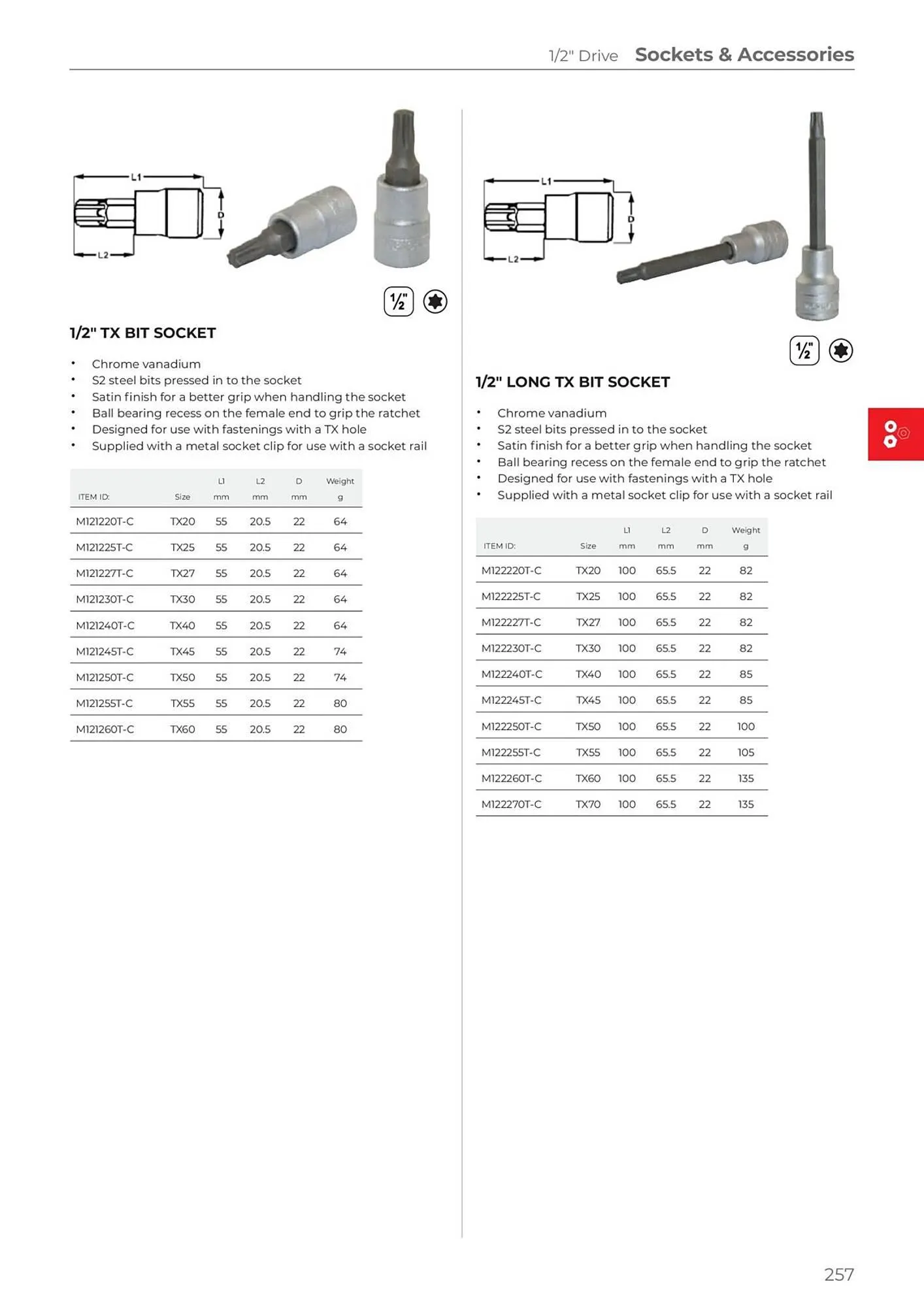Teng Tools catalogue - Catalogue valid from 24 April to 31 December 2024 - page 258