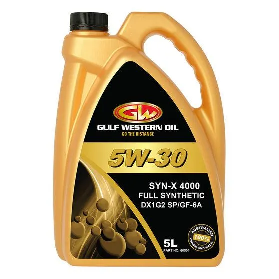 Gulf Western SYN-X 4000 Engine Oil 5W-30 5 Litre