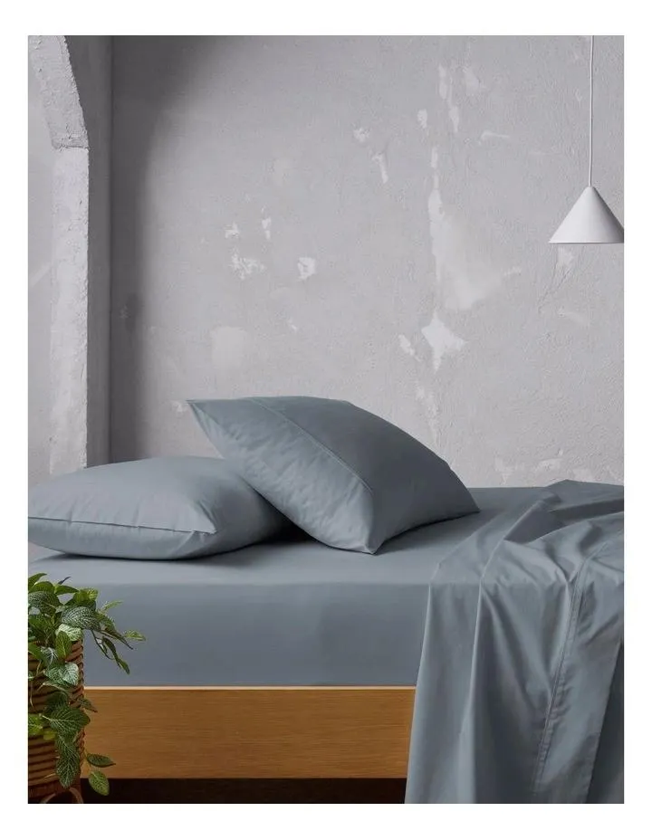 300TC Australian Superfine Cotton Sheet Set in Blue