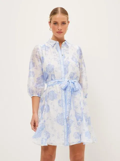 Priya Godet Fit & Flare Dress