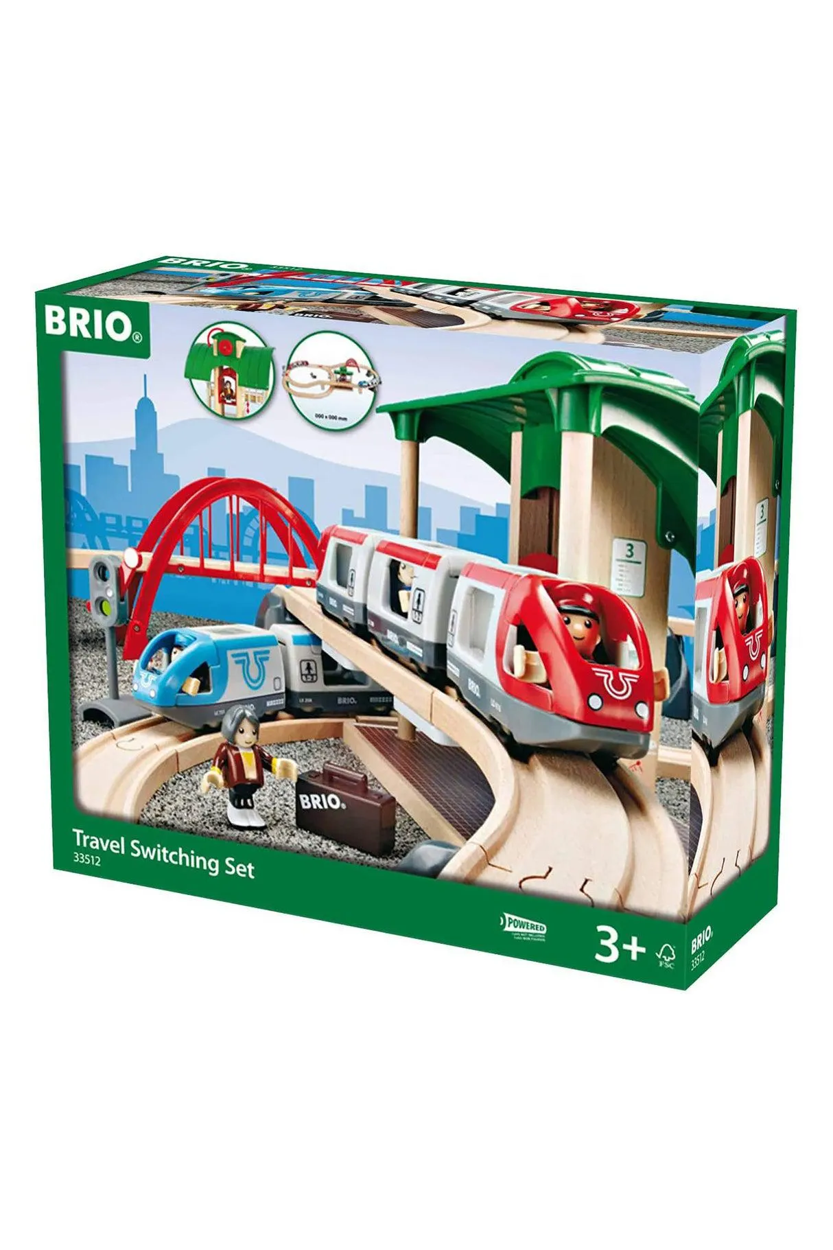 BRIO 33512 Travel Switching Train Set