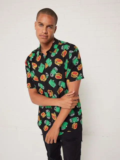 Food Pie & Tinnie Resort Shirt