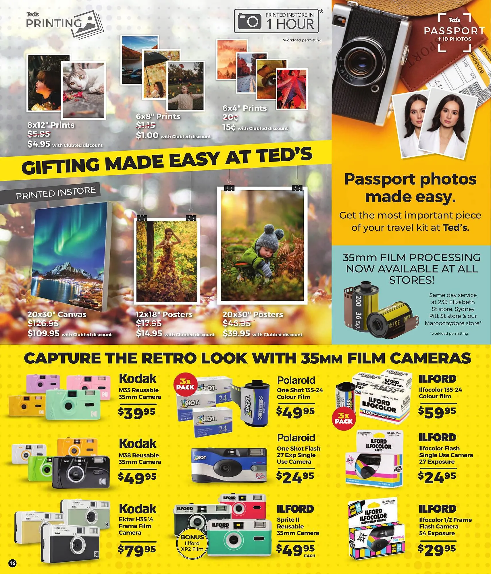 Teds Cameras catalogue - Catalogue valid from 1 April to 30 April 2024 - page 16