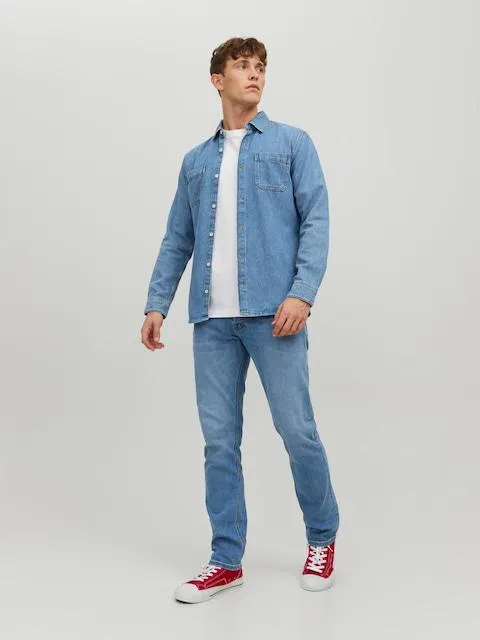 JACK AND JONES Tim Original Jean In Blue