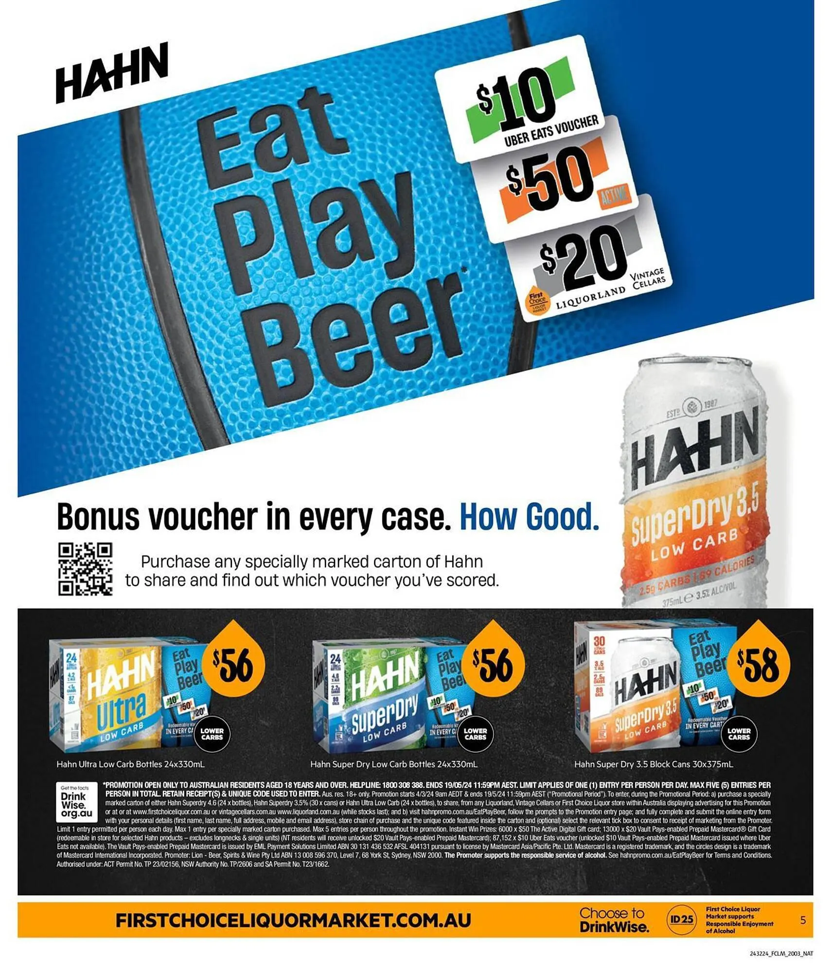 First Choice Liquor catalogue - Catalogue valid from 20 March to 2 April 2024 - page 5