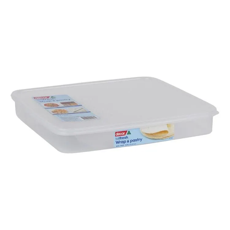 Decor Tellfresh Pastry Storer 2.5 L Clear