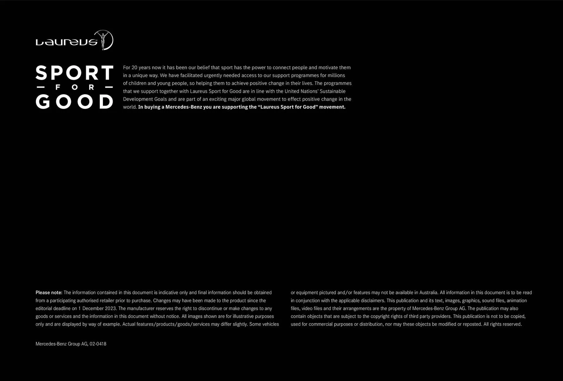 Mercedes-Benz catalogue - Catalogue valid from 6 February to 31 December 2024 - page 10