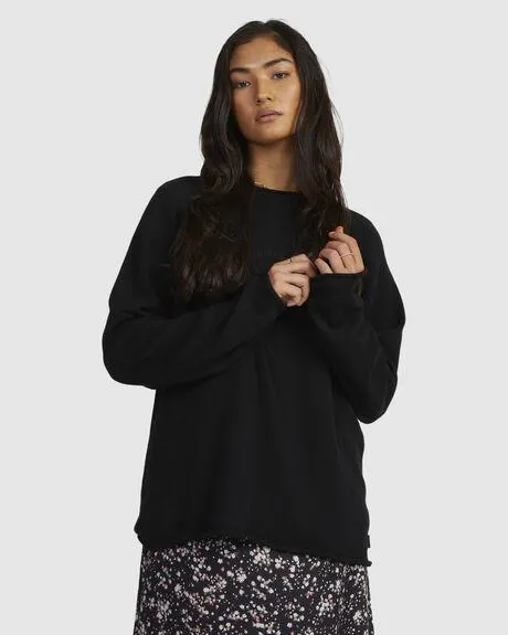 Outside In Raglan Crew Sweater