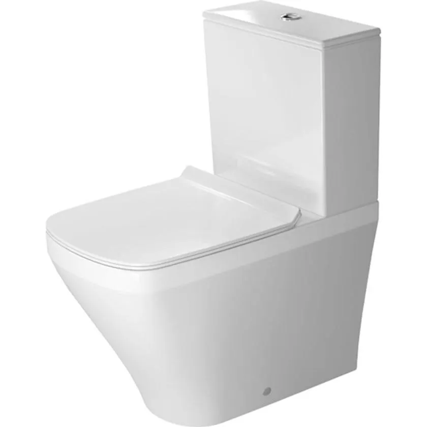Duravit D4050700P DuraStyle Back to Wall Toilet Suite - Back Entry / S Trap