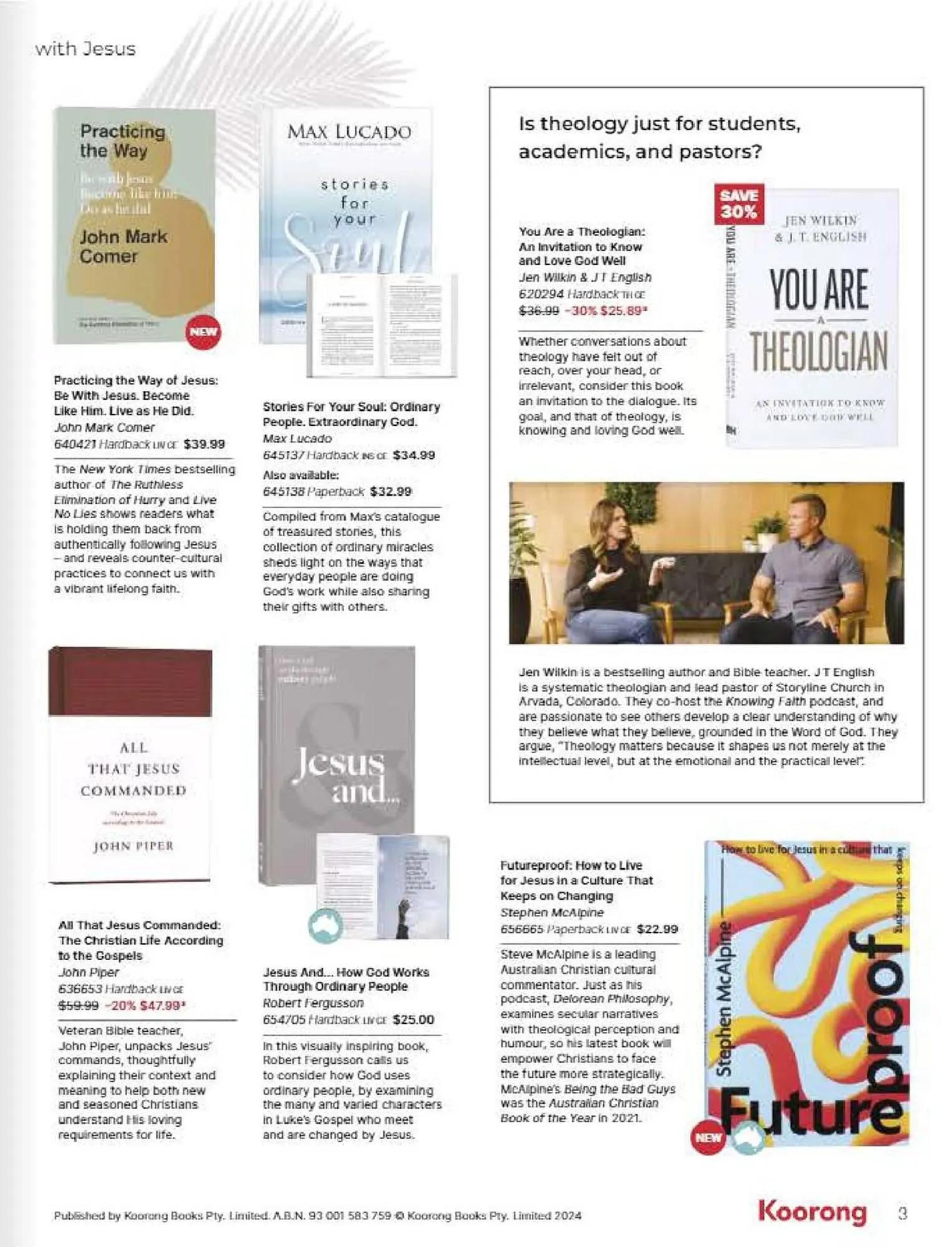 Koorong catalogue - Catalogue valid from 1 March to 1 April 2024 - page 3