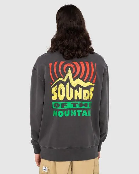 Sounds Of The Mountain - Relaxed Fit Sweatshirt For Men