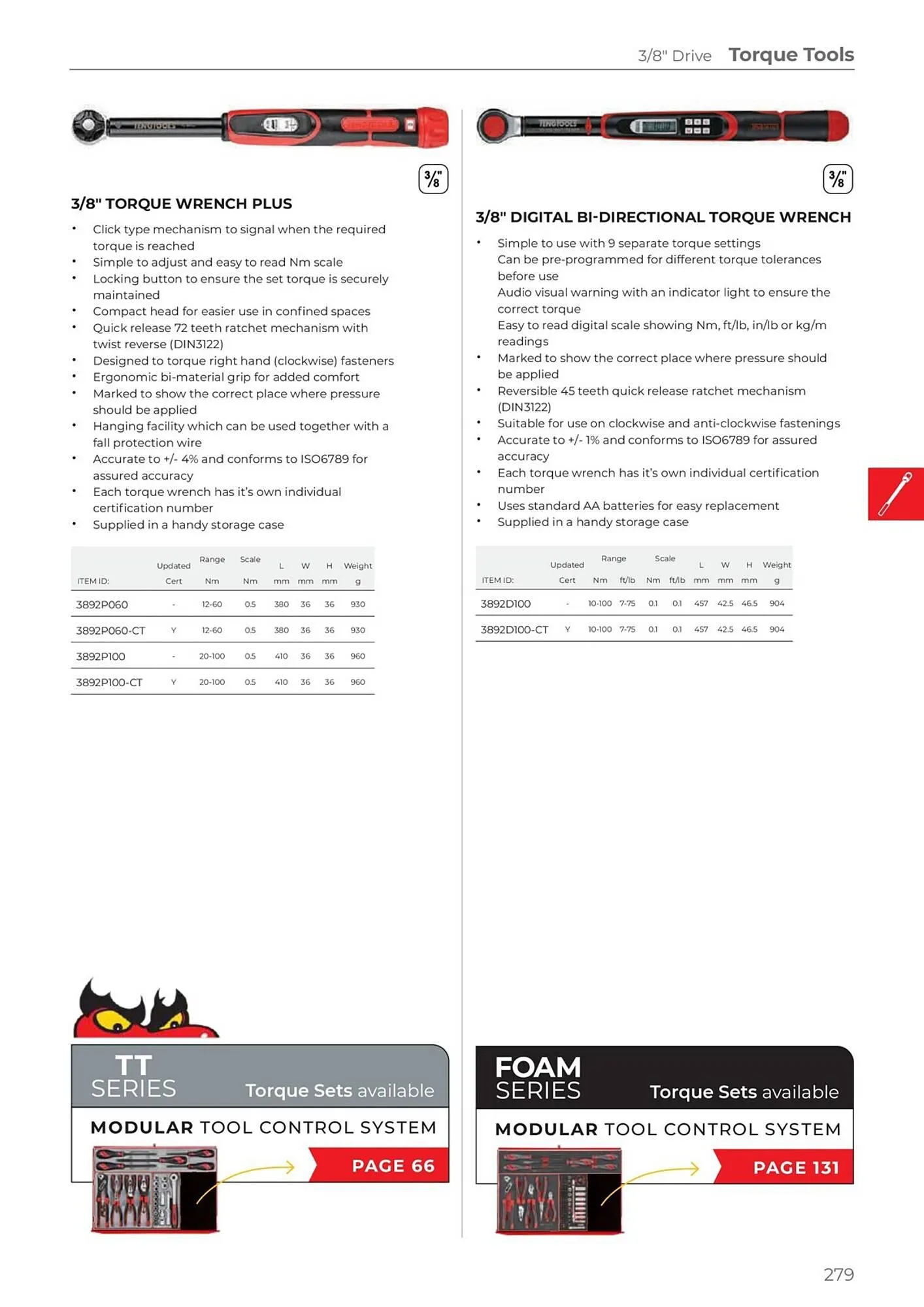 Teng Tools catalogue - Catalogue valid from 24 April to 31 December 2024 - page 280