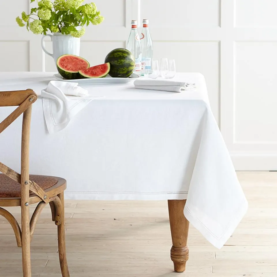 Linen Double Hemstitch Linens Collection