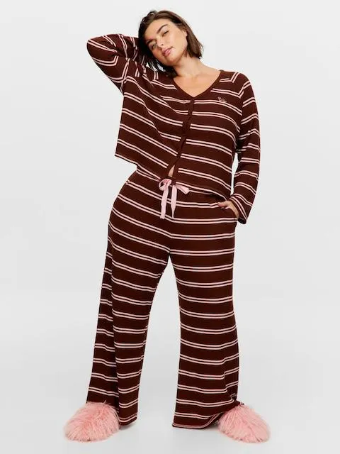 P.A. Plus Waffle Stripe Pj Pant