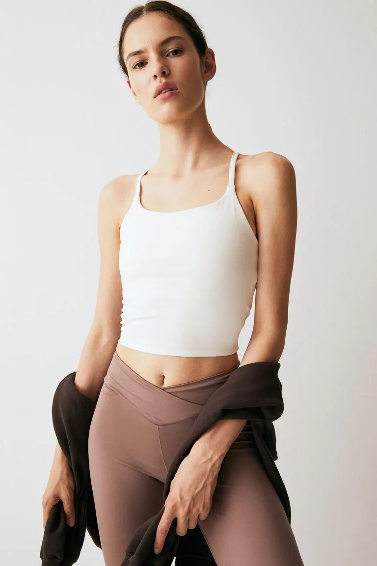 DryMove™ Cropped Activewear Cami