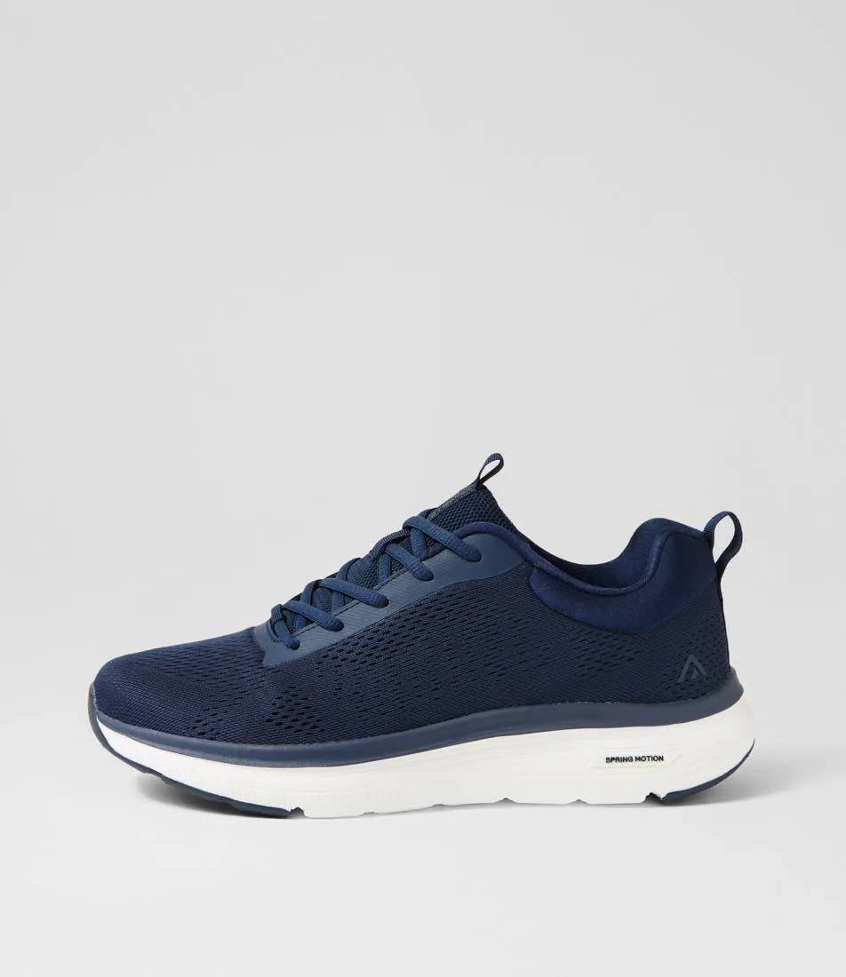 bennett navy mesh sneakers