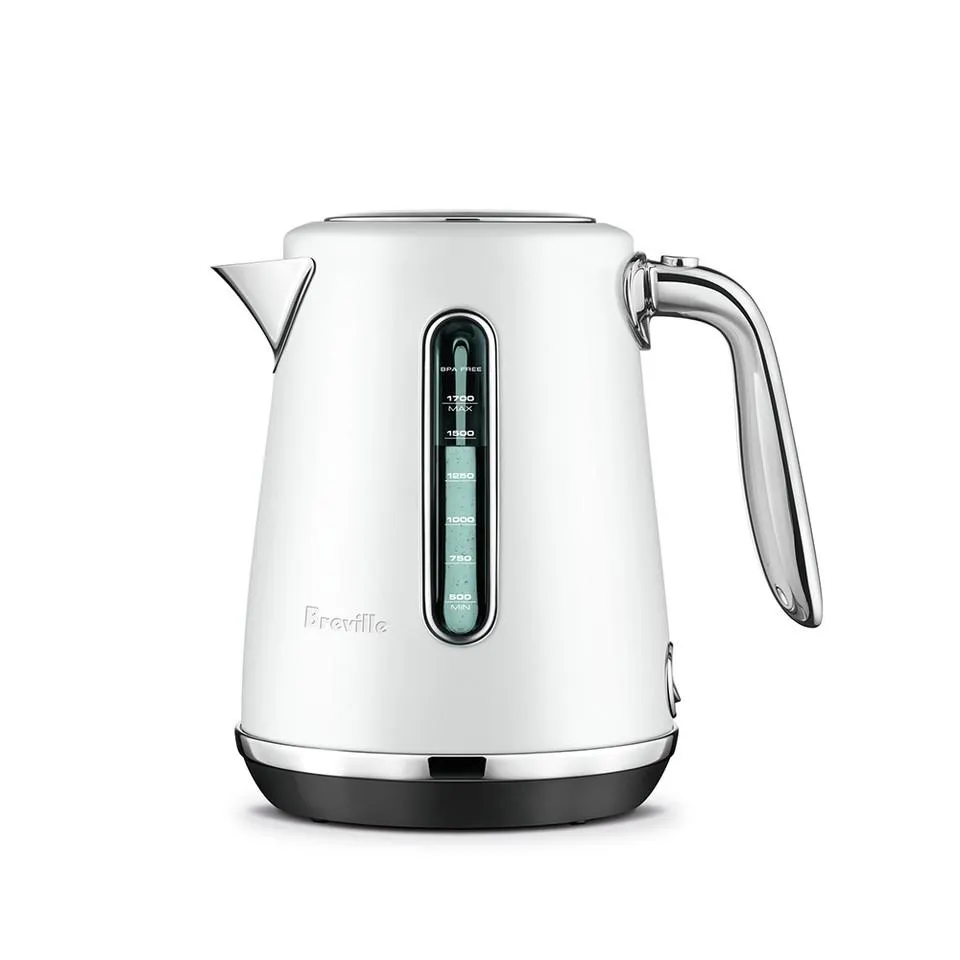 Breville Soft Top Luxe Kettle, Sea Salt
