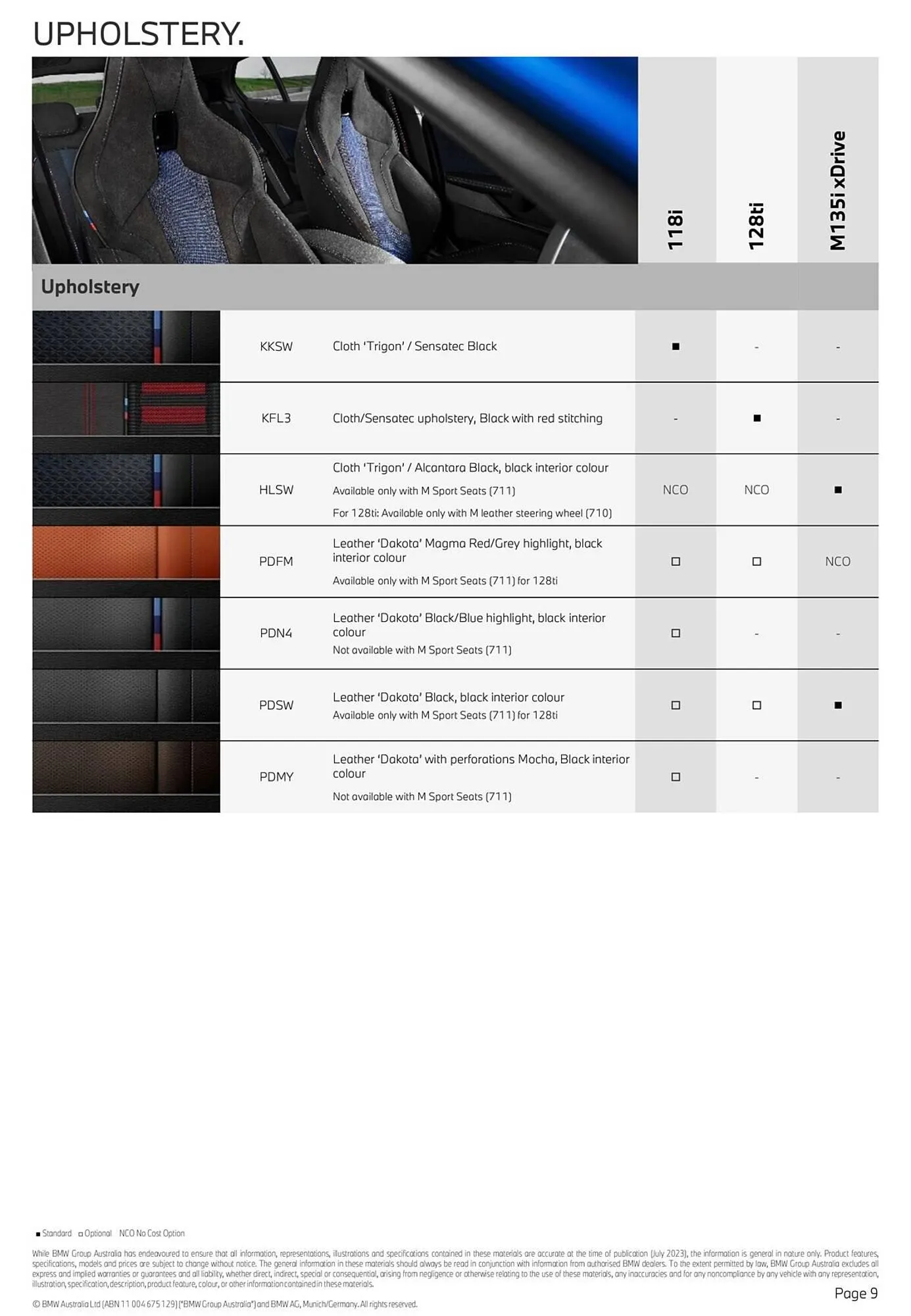 BMW catalogue - Catalogue valid from 24 October to 31 July 2024 - page 9