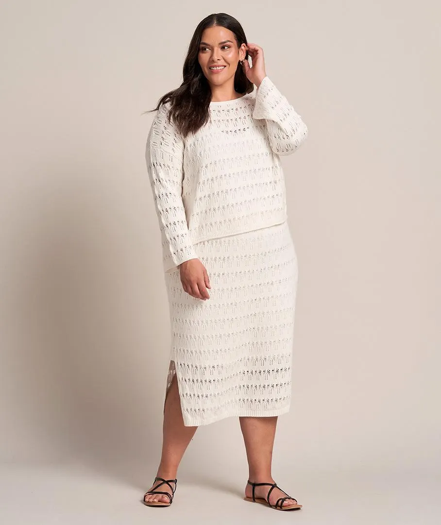 Cotton Crochet Jumper