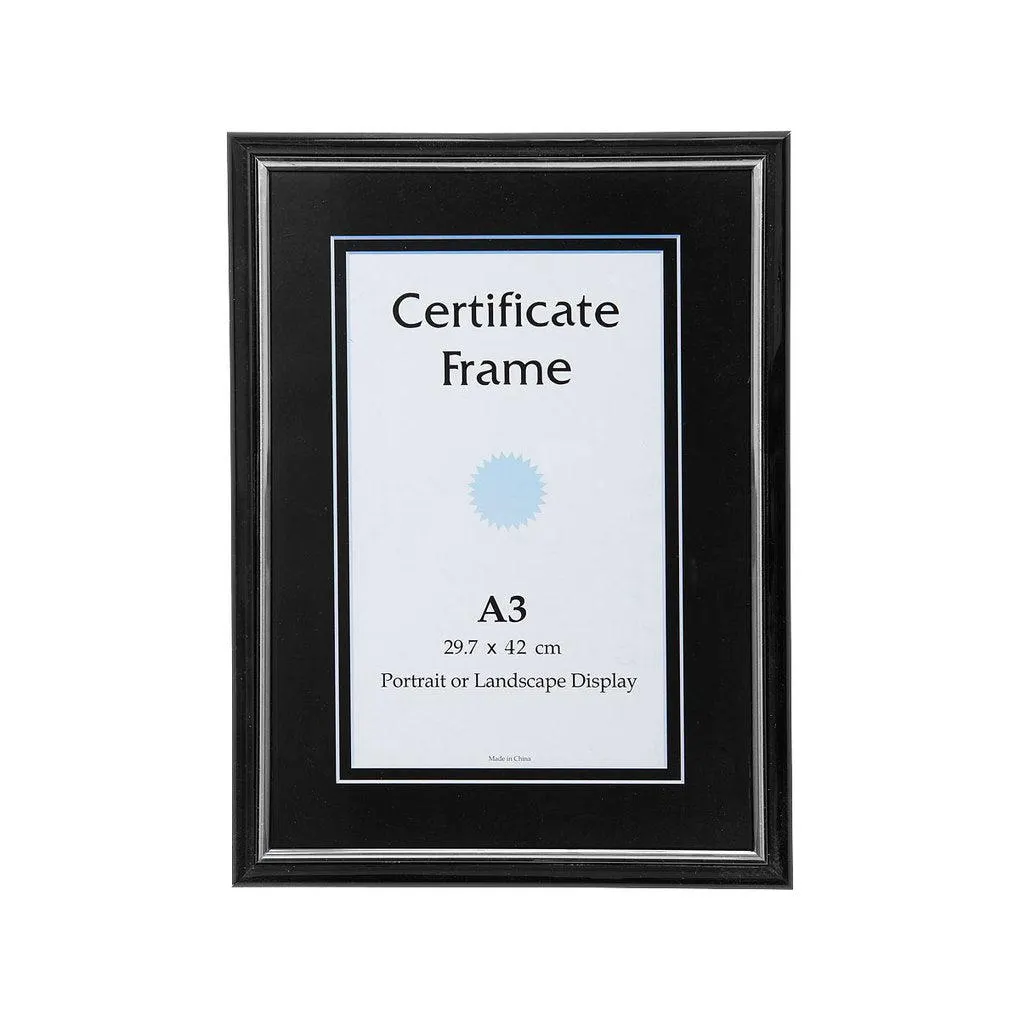 Certificate Frame A3